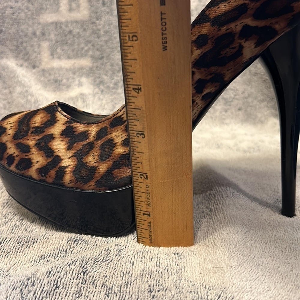 LEOPARD 🐆 Platform Pumps - image 7